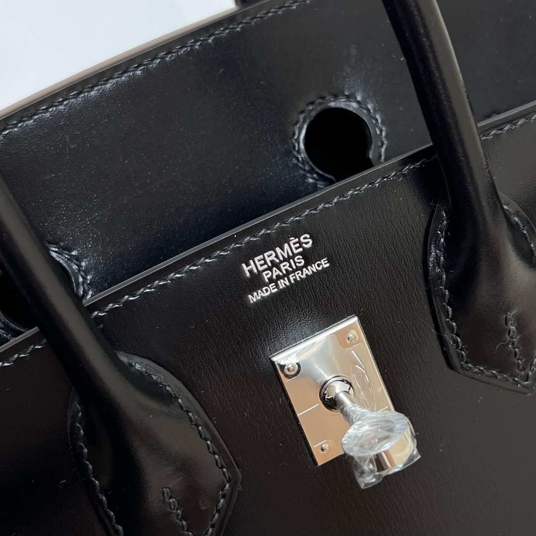 에르메스 버킨백25 블랙 은장